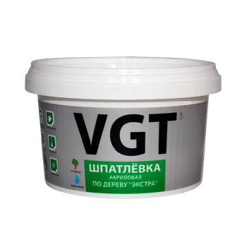 Шпатлевка VGT "Экстра" по дереву