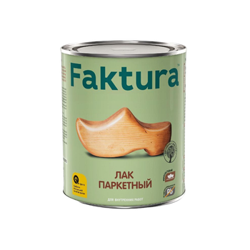 Лак FAKTURA паркетный, банка 0,7 л