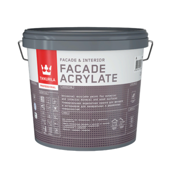 Краска Tikkurila Facade Acrylate для фасада