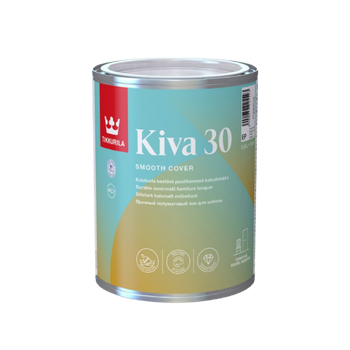 Лак TIKKURILA Kiva 30 акрилатный, ведро 0,9 л