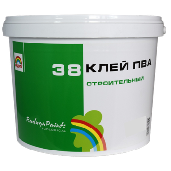 КЛЕЙ 38 ПВА строительный, прозрачный 2,5 кг