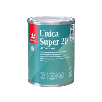 Лак TIKKURILA Unica Super 20 яхтный уретано-алкидный, ведро 0,9 л