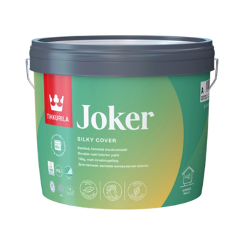 Эмаль TIKKURILA Joker интерьерная, база А, С,   банка 2,7 л