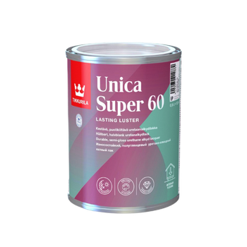 Лак TIKKURILA Unica Super 60 яхтный уретано-алкидный, ведро 0,9 л